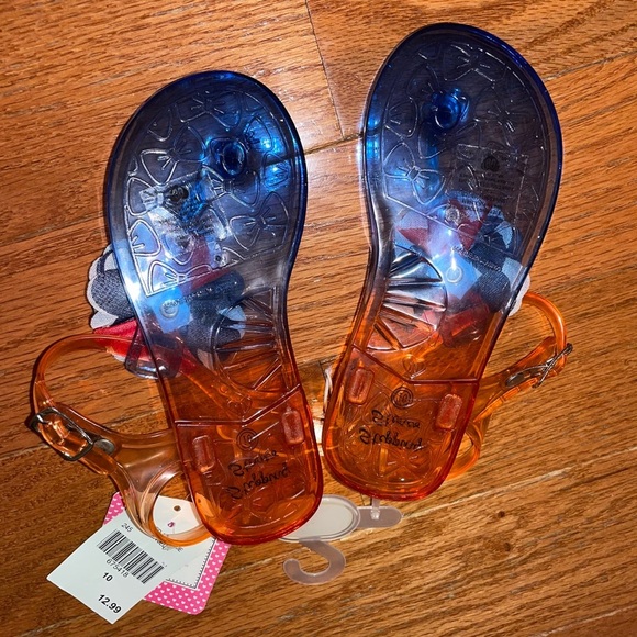 STEPPING STONES GIRLS JELLY FLIP FLOPS - Picture 2 of 3